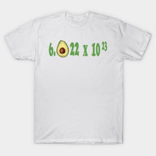 Avocado's Number T-Shirt